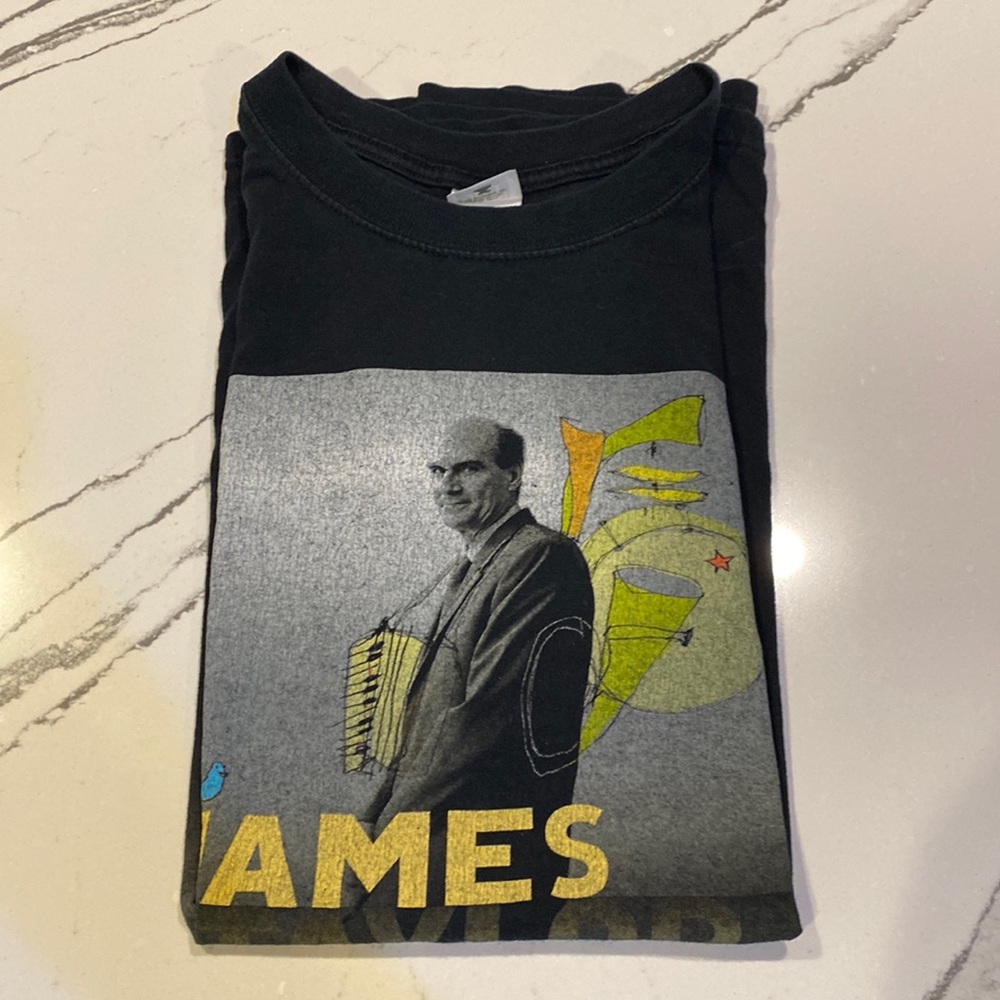 James Taylor One Man Band Concert T Shirt 2006